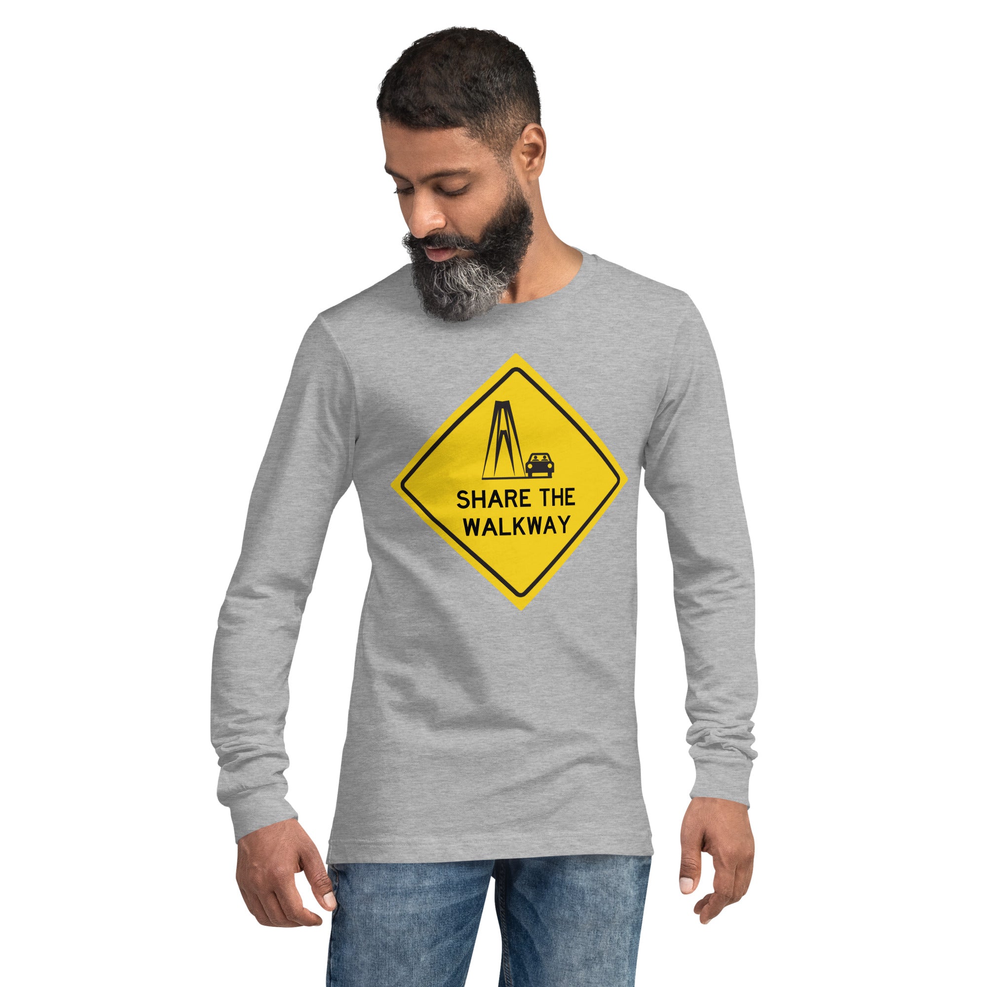 Share The Walkway Unisex Long Sleeve Tee