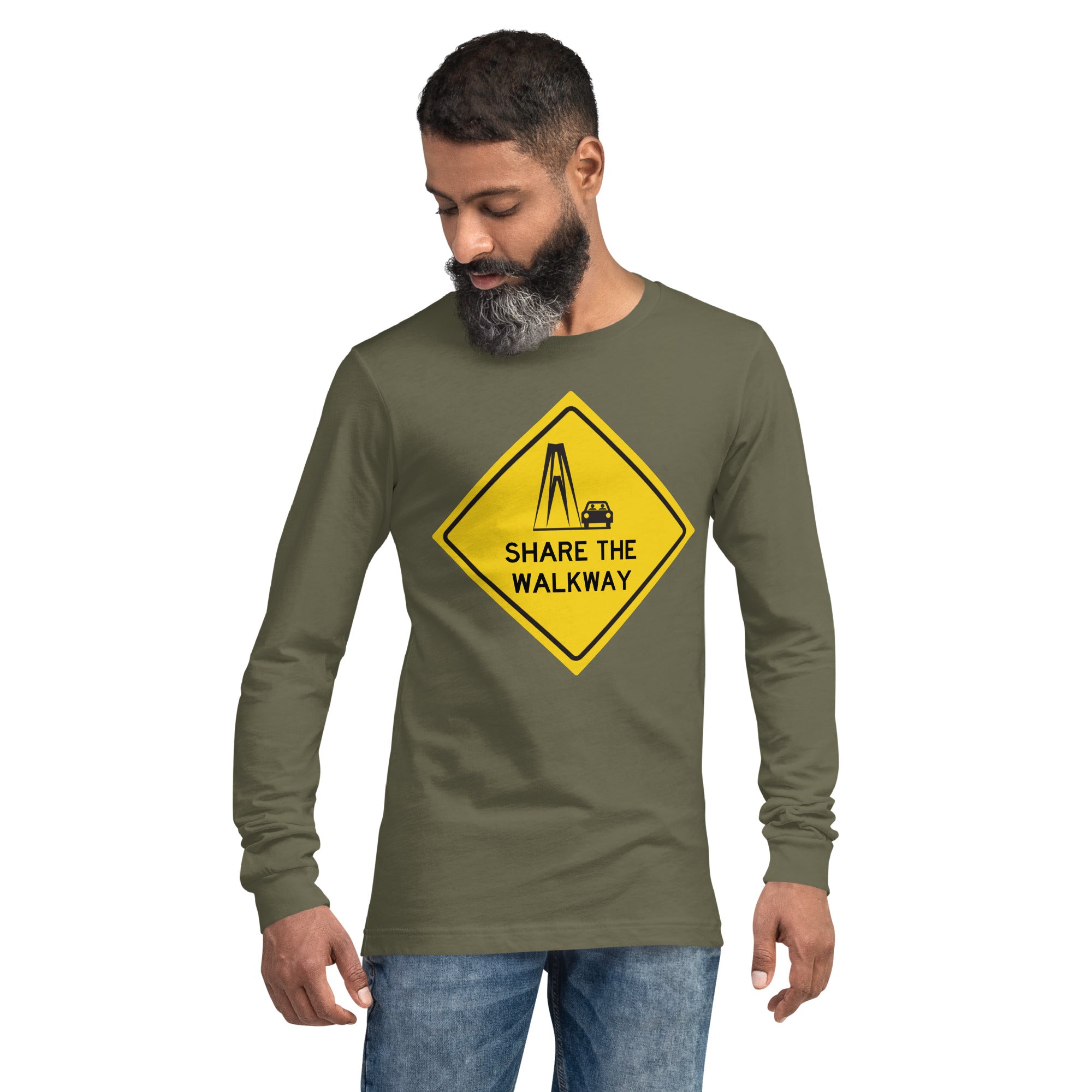 Share The Walkway Unisex Long Sleeve Tee