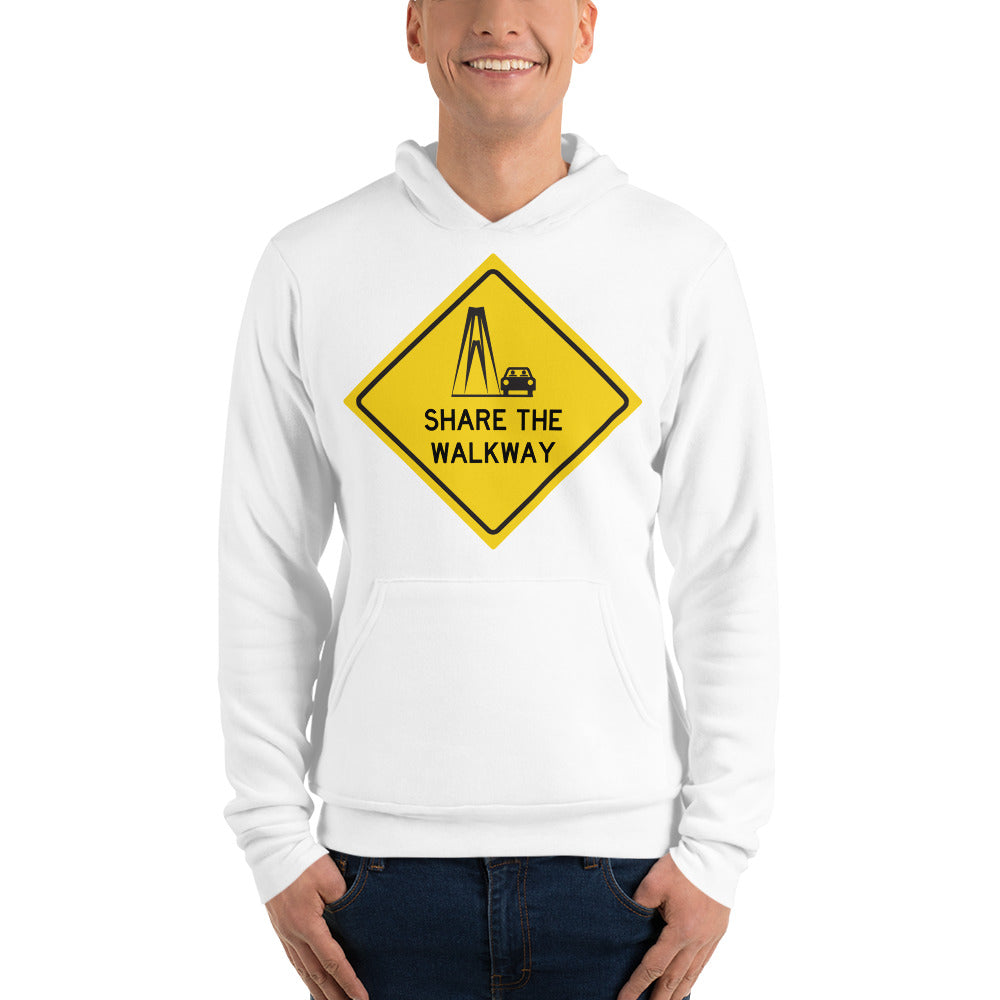 Share The Walkway Unisex hoodie