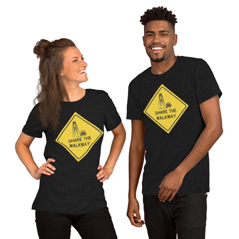 Share The Walkway Unisex t-shirt