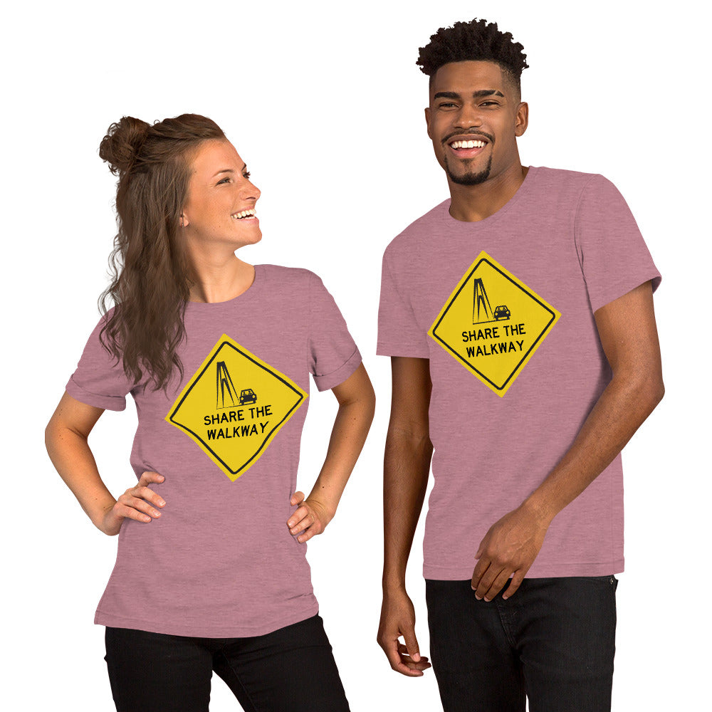 Share The Walkway Unisex t-shirt