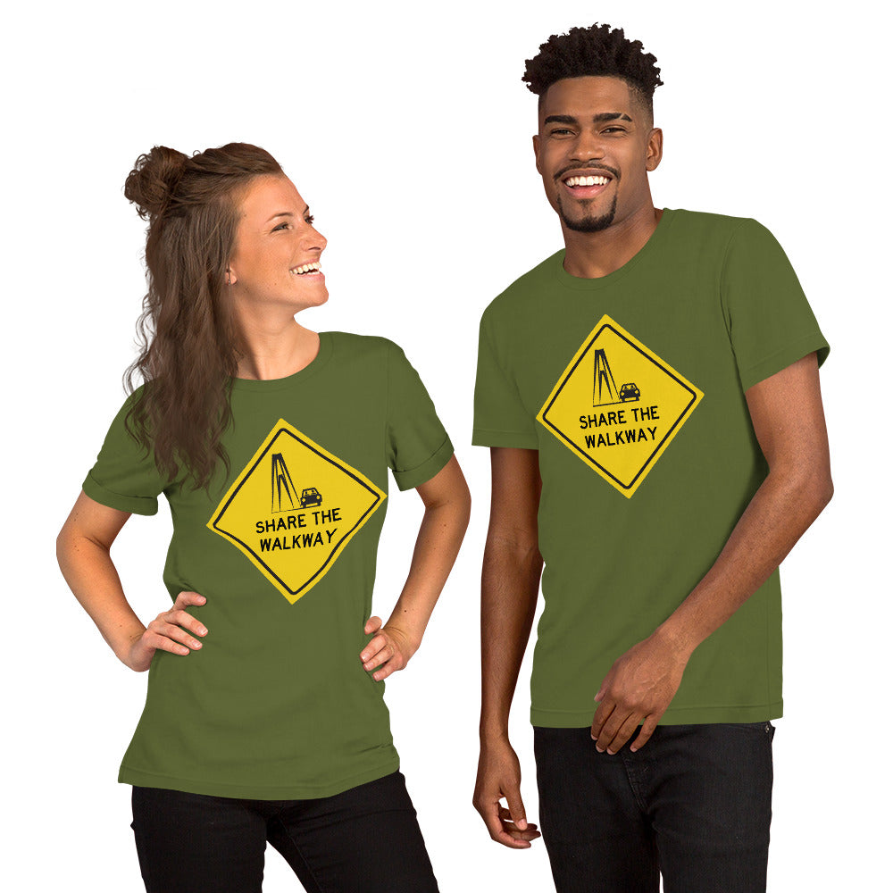 Share The Walkway Unisex t-shirt