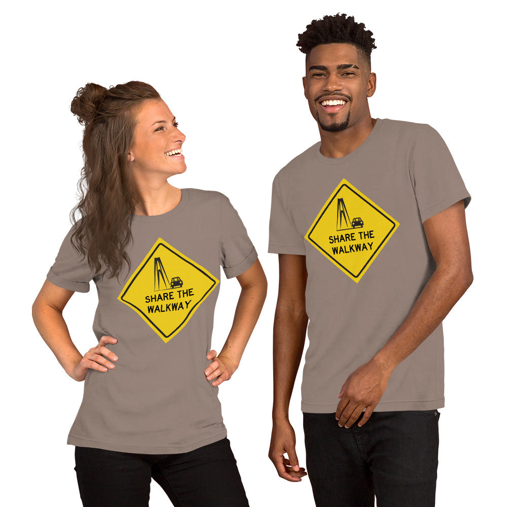 Share The Walkway Unisex t-shirt