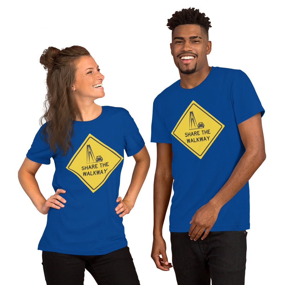 Share The Walkway Unisex t-shirt