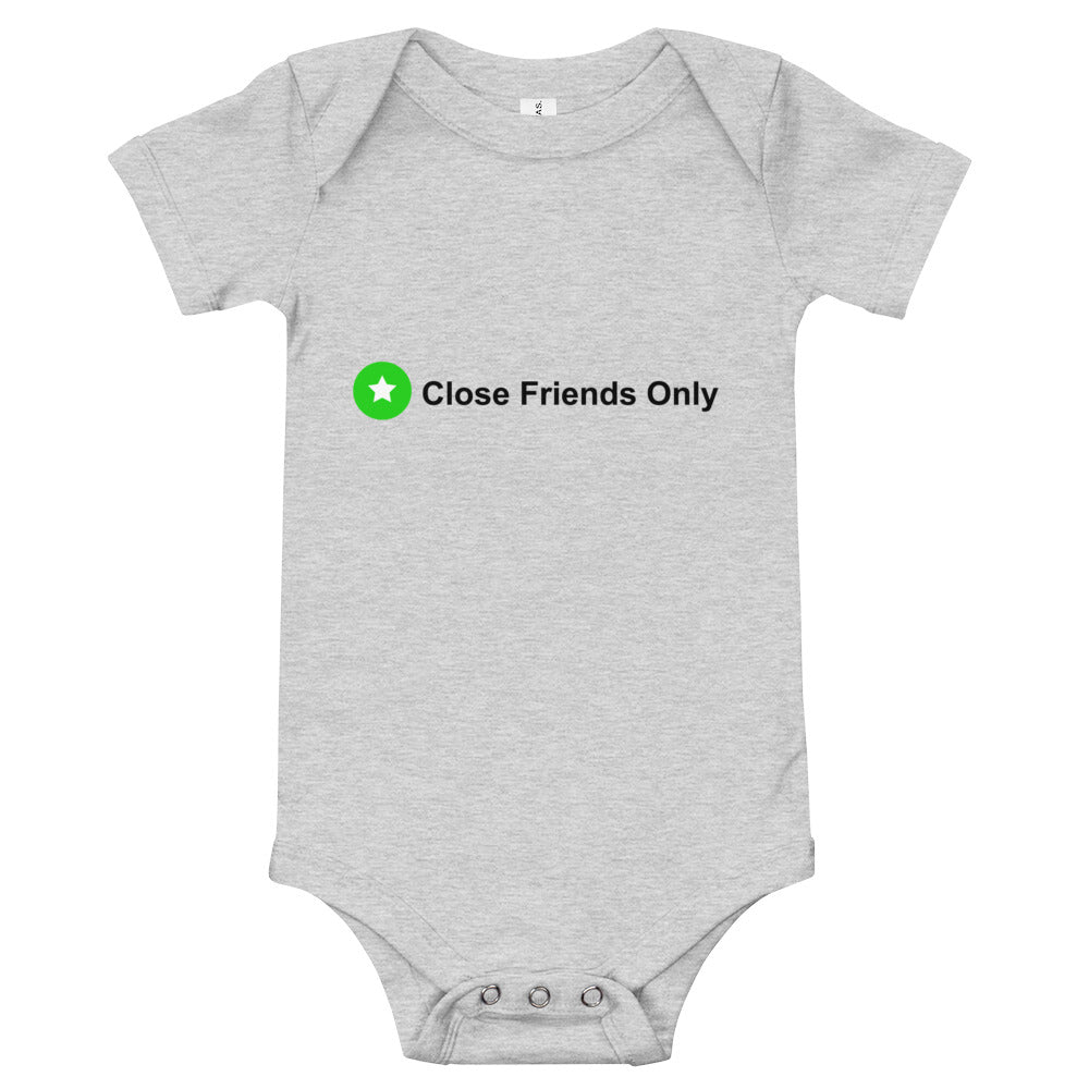 Close Friends Only Baby short sleeve one piece