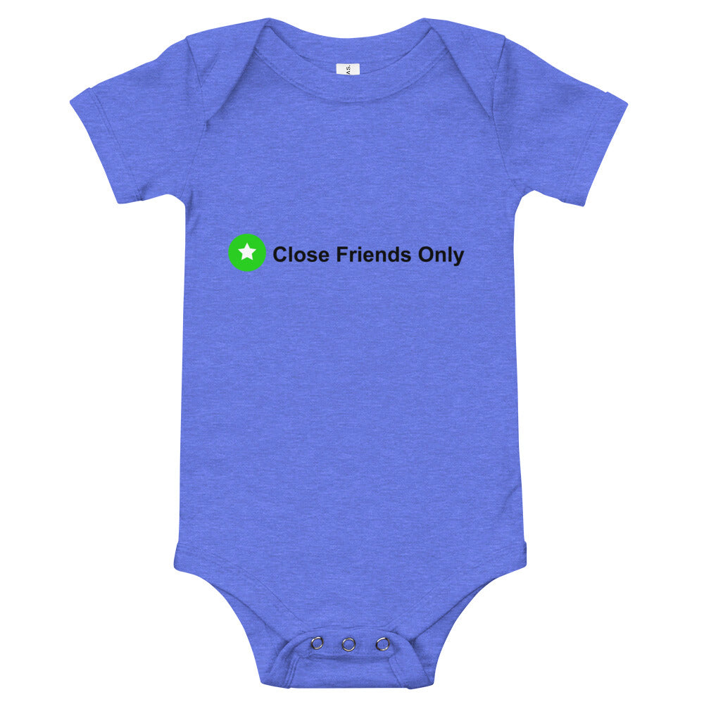 Close Friends Only Baby short sleeve one piece