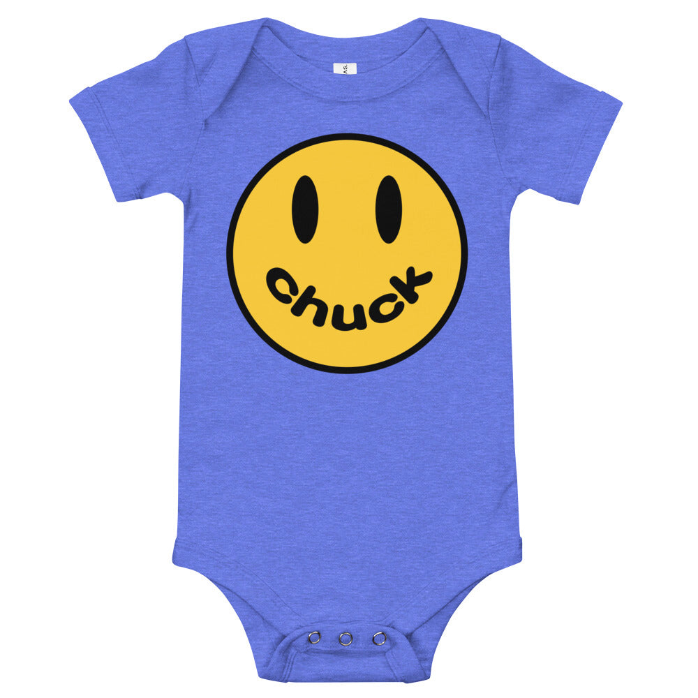 Smiley Chuck Baby short sleeve one piece