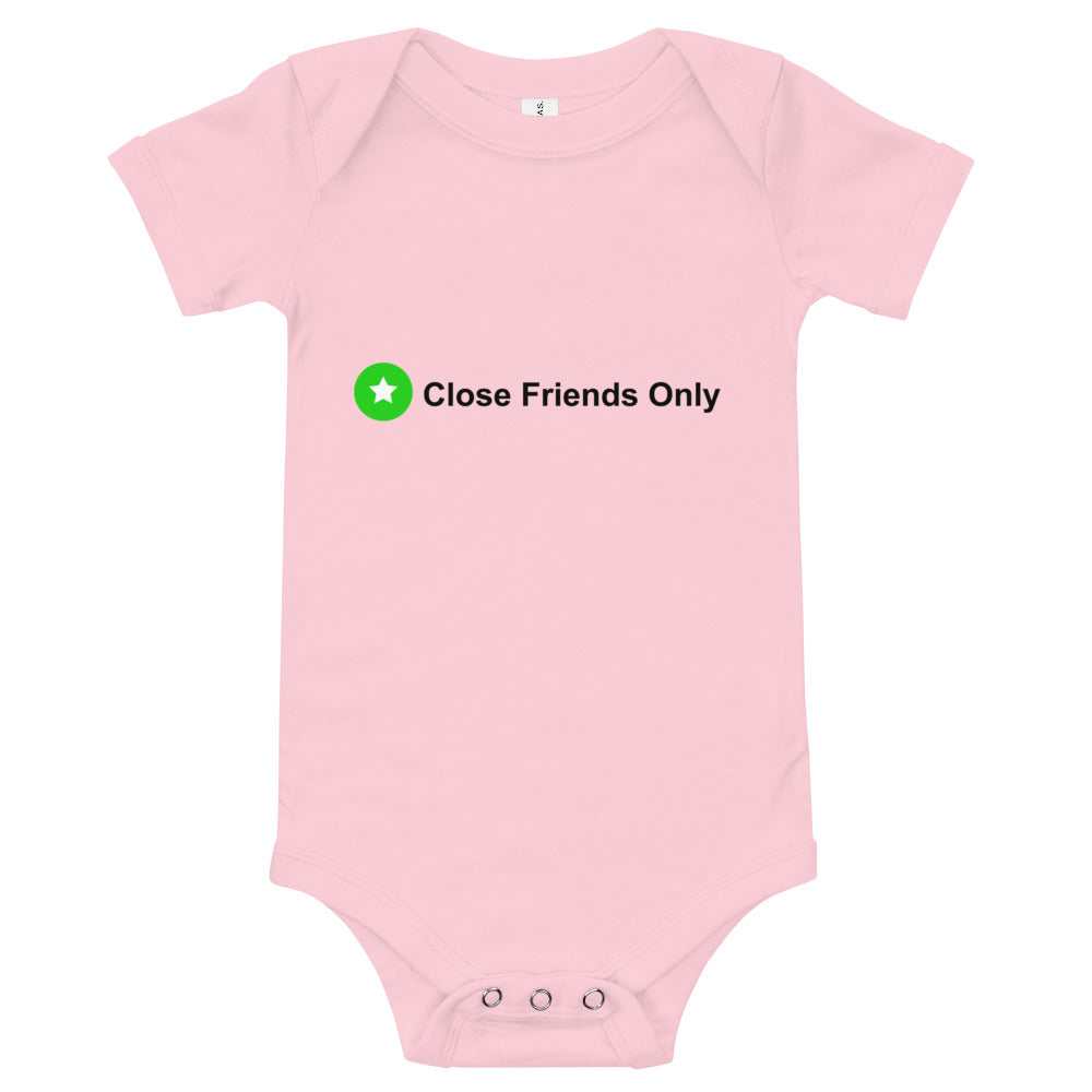 Close Friends Only Baby short sleeve one piece