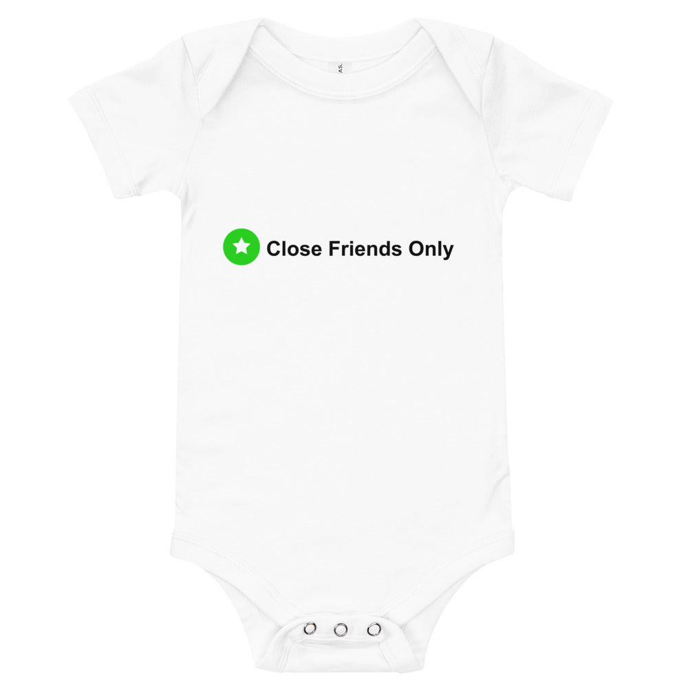 Close Friends Only Baby short sleeve one piece