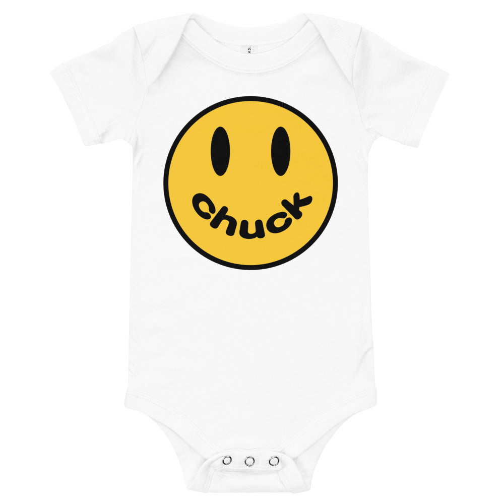 Smiley Chuck Baby short sleeve one piece