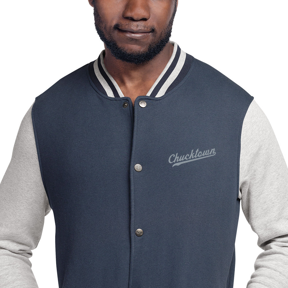 Chucktown Dodgerrs Embroidered Champion Bomber Jacket