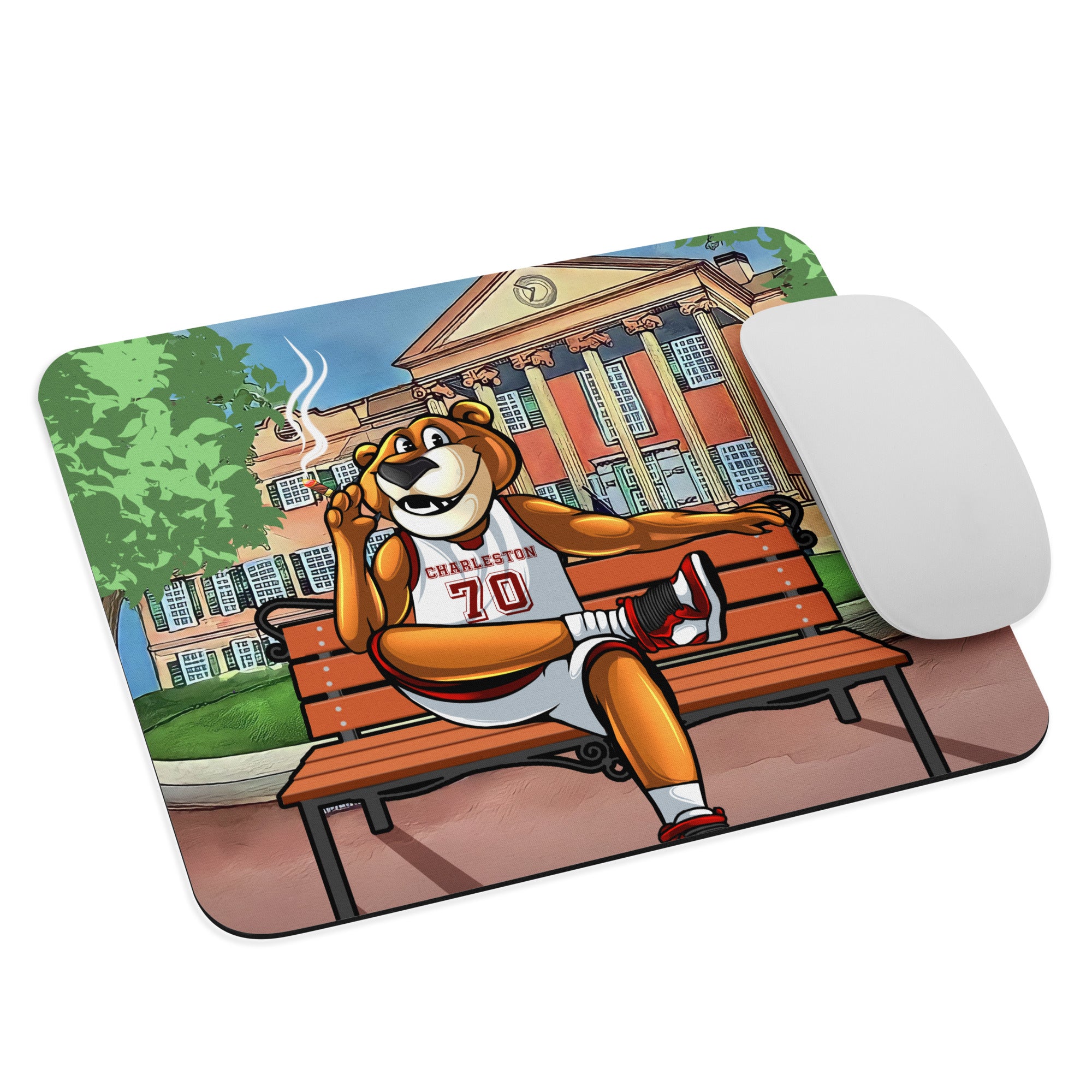 Coug Burrow Cigar Mouse pad