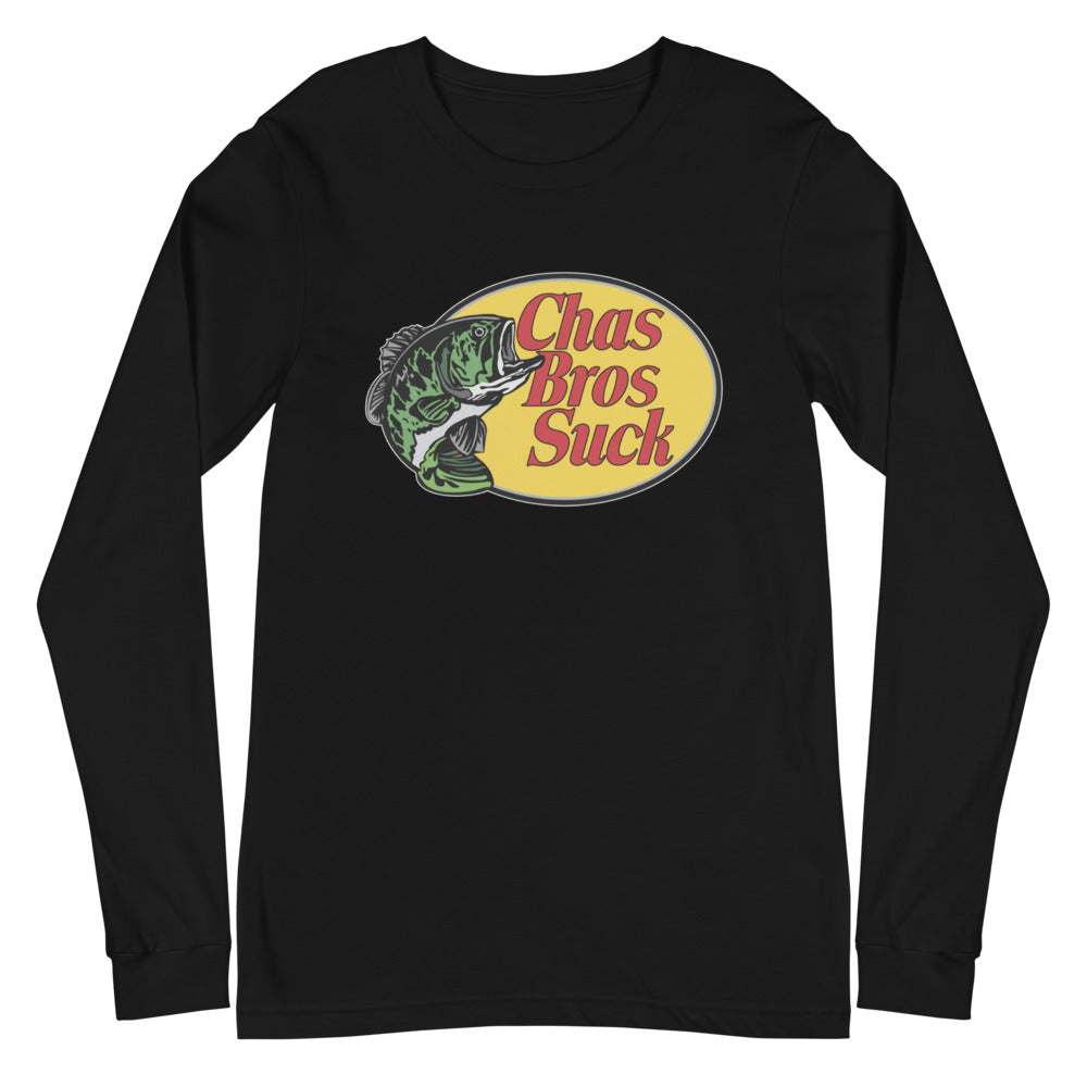 Chas Bros Suck Unisex Long Sleeve Tee