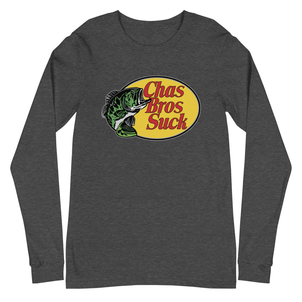 Chas Bros Suck Unisex Long Sleeve Tee