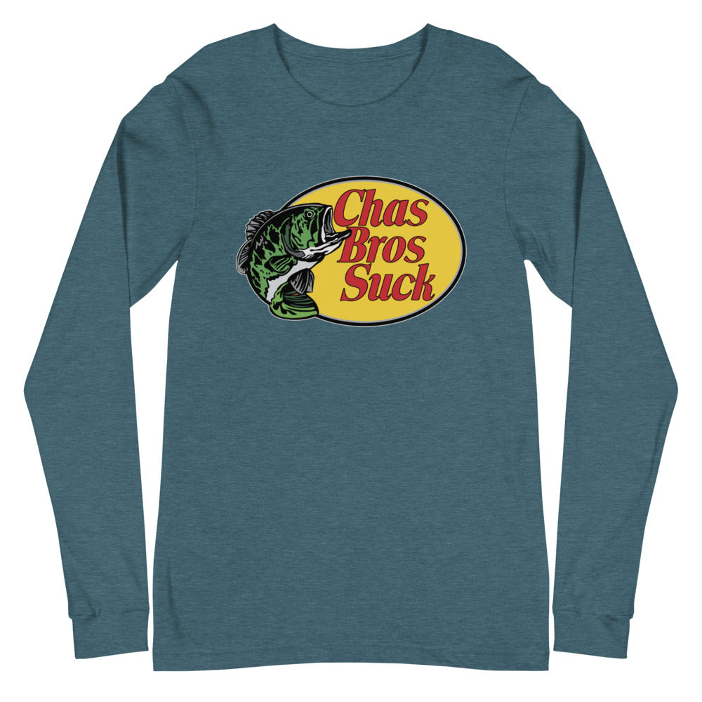 Chas Bros Suck Unisex Long Sleeve Tee