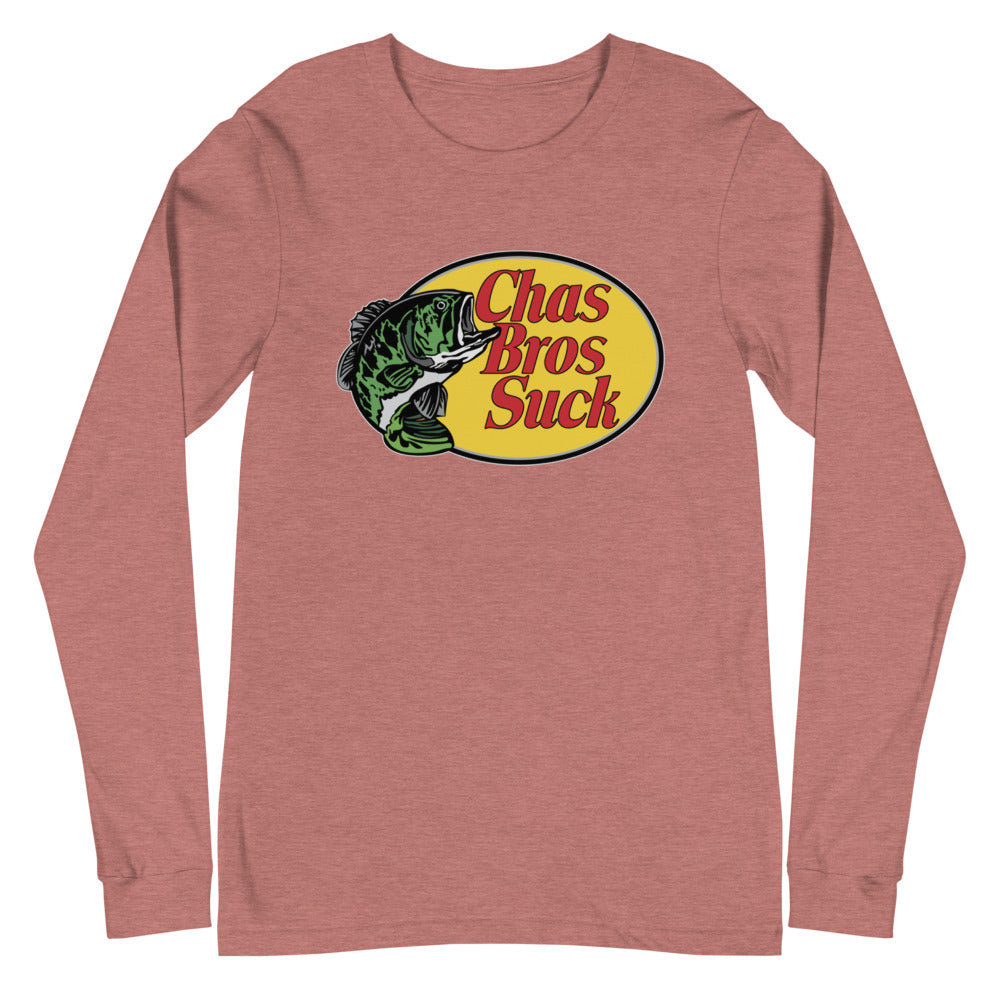 Chas Bros Suck Unisex Long Sleeve Tee