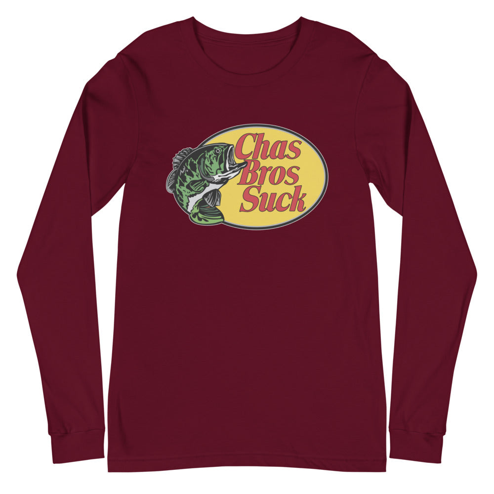 Chas Bros Suck Unisex Long Sleeve Tee