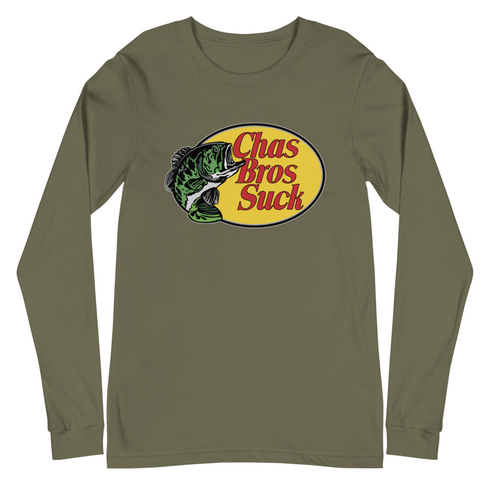 Chas Bros Suck Unisex Long Sleeve Tee