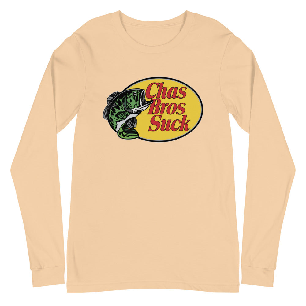 Chas Bros Suck Unisex Long Sleeve Tee