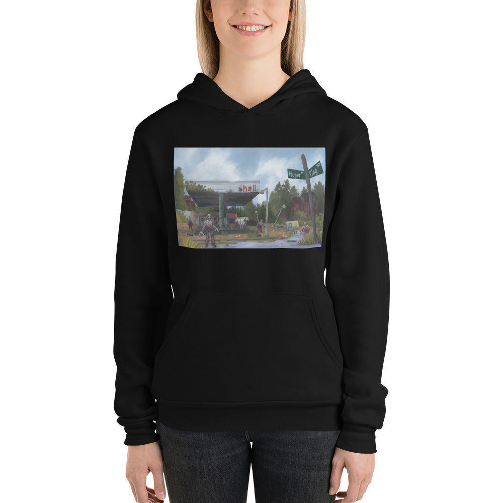 Hell Station Zombie Unisex hoodie