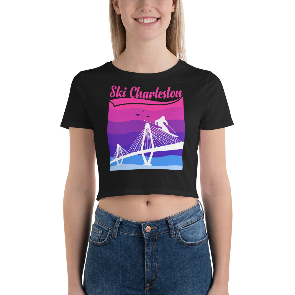 Ski Charleston Women’s Crop Tee