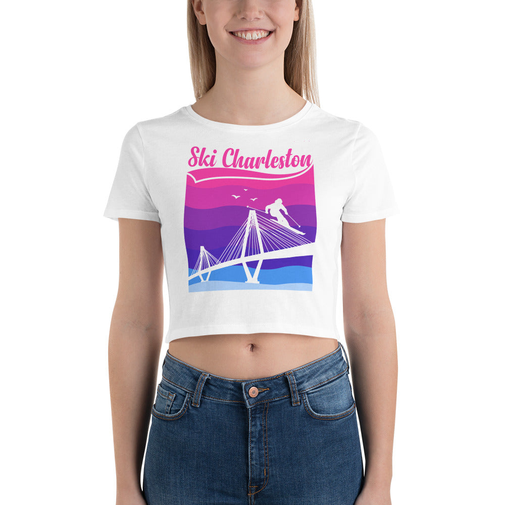 Ski Charleston Women’s Crop Tee