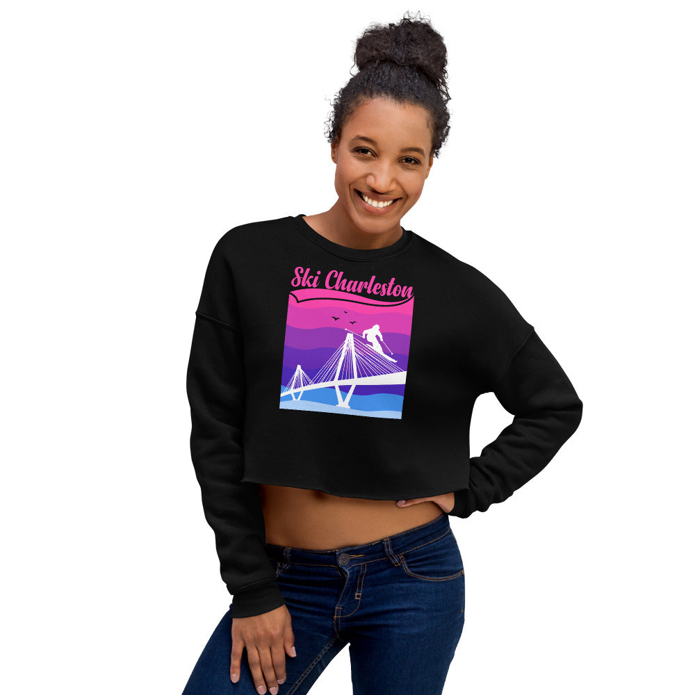 Ski Charleston Crop Sweatshirt